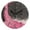 Black, variant on Round Clock Gold Clock 9.84*9.84 Inch Round Art Clock Decorative Clock Creative Clock Dual-Purpose Clock Wall Clock Clock Fashion Decoration Pink Lava Picture