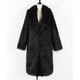thumbnail image 5 of Puntoco - Chaqueta de abrigo de piel sintética cálida para mujer, para invierno, con cuello vuelto, prendas de vestir exteriores, selecciones de flash Puntoco Puntoco-6930, 5 of 5