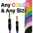 thumbnail image 2 of Coluber Cable Balanced TRS Cable 1/4 Male to Male Connector 75ft - 6.35mm, 2 of 7