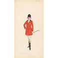 thumbnail image 2 of Will R. Barnes 14x24 Black Ornate Framed Double Matted Museum Art Print Titled: Hunting, 10 (1912 - 1924), 2 of 5