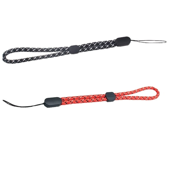 TELOLY 2Pcs Phone Wrist Strap Mobile Phone Lanyard Phone Strap Sling Rope Cell Phone Lanyard Big Red