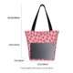 thumbnail image 3 of Fotbe Strawberry Bolsa de Playa con Estampado, Bolsa de Hombro, Bolsa de Mano Espaciosa, Bolsa de Viaje Ligera, Bolsa de Compras Versátil, 3 of 6