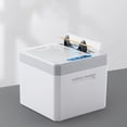 thumbnail image 4 of Caja de palillos de dientes con sensor inteligente Suministros de mesa con sensor de infrarrojos (carga USB gris), 4 of 8