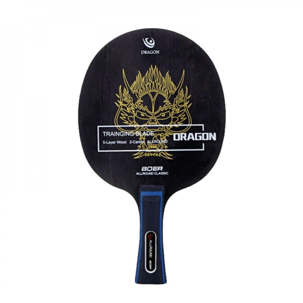 Table Tennis Blades Super Light Ping Pong Rackets Paddle Bat Horizontal Grip New 