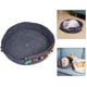 thumbnail image 4 of tejida de gato cama de de forma forma forma forma resistente al masticar para perros mascotas verano invierno - Azul Colco carpa cueva interior, 4 of 8