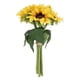 thumbnail image 1 of Juego de flores artificiales Sincero de girasol realista para decoración del hogar boda 6 piezas, 1 of 10