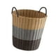 thumbnail image 4 of Cesta de almacenaje bohemia, cesta para bebés, cesto para la ropa sucia con asas, cesta de lavandería tejida S, 4 of 9