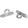 thumbnail image 4 of 4 Pieces Of Less Steel Eye Plate, 5 Mm Less Steel Deck Plate/mounting Hooks/eye Plate, 4 of 5