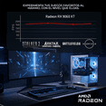 thumbnail image 4 of PC Gamer Completa IA Xtreme PC Gaming AMD Radeon RX 9060 XT Ryzen 9 7900X 32GB DDR5 SSD 1TB Monitor 27 165Hz Sistema Liquido WIFI BT White Productividad Versátil Acelerada con IA, 4 of 6