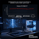thumbnail image 4 of PC Gamer Completa IA Xtreme PC Gaming AMD Radeon RX 9060 XT Ryzen 9 7900X 32GB DDR5 SSD 1TB Monitor 27 165Hz Sistema Liquido WIFI BT White Productividad Versátil Acelerada con IA, 4 of 6
