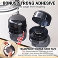 thumbnail image 6 of KABOER 6 Pack Stove Knob Safety Covers, Upgraded Press Gas Stove Knob Locks, Heat-Resistant Universal Size Oven Lock Knob Covers for Child Safety and Baby Proofing, 6 of 7