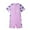 Pink, variant on Odeerbi 3-14 Years Kids Girls One Piece Athletic Training Swimsuit Summer Beach Surfing Swimsuit Cute Beachwear Round Neck Short Sleeve Rash Guard Swim Jumpsuit