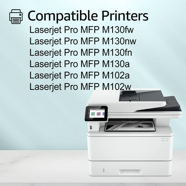 Greencycle Compatible Replacement For HP 19A Drum Unit CF219A Drum Kit Use For Laserjet Pro M130fw M130nw M130fn M130a M102w M102a(4PC