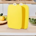 thumbnail image 4 of PEONAVET Chopping Blocks Double Sided Cutting Board Vegetable Board Complementary Food Cutting Board Household Double-sided Cutting Board, 4 of 6