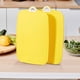 thumbnail image 4 of Xihbxyly Tabla de Cortar de Doble Cara, Herramienta de Cocina Versátil, Textura Suave para Complementar Alimentos, Fácil de Limpiar, Material No Tóxico, Uso Doméstico, Tamaño 37,7 X 23,5 Cm, 4 of 6