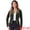 Army Green, variant on Women's Notched Lapel Long Sleeve Office Velvet Blazer XL Peacock Blue