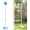 Blue, variant on ZhangC Automatic Bubble Machine with Lights, Rechargeable Standing Bubble Maker, Adjustable Height Street Light for Outdoor Garden, Patio, Wedding, Party and Event Decor(Pink)