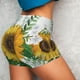 thumbnail image 4 of Fotbe Sunflowers (2) Shorts Sin Costuras – Shorts Deportivos de Cintura Alta para Mujer, Elásticos para Gimnasio, Yoga, Running o Ciclismo-Large, 4 of 8