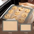 thumbnail image 2 of Silicone , 3 Pack Reusable Baking Sheet, Non-Stick ＆ Food Safe Silicone Mats for Baking for Making Cookies Macaroons Bread, Baking Supplies ＆ Accessories, 2 of 4