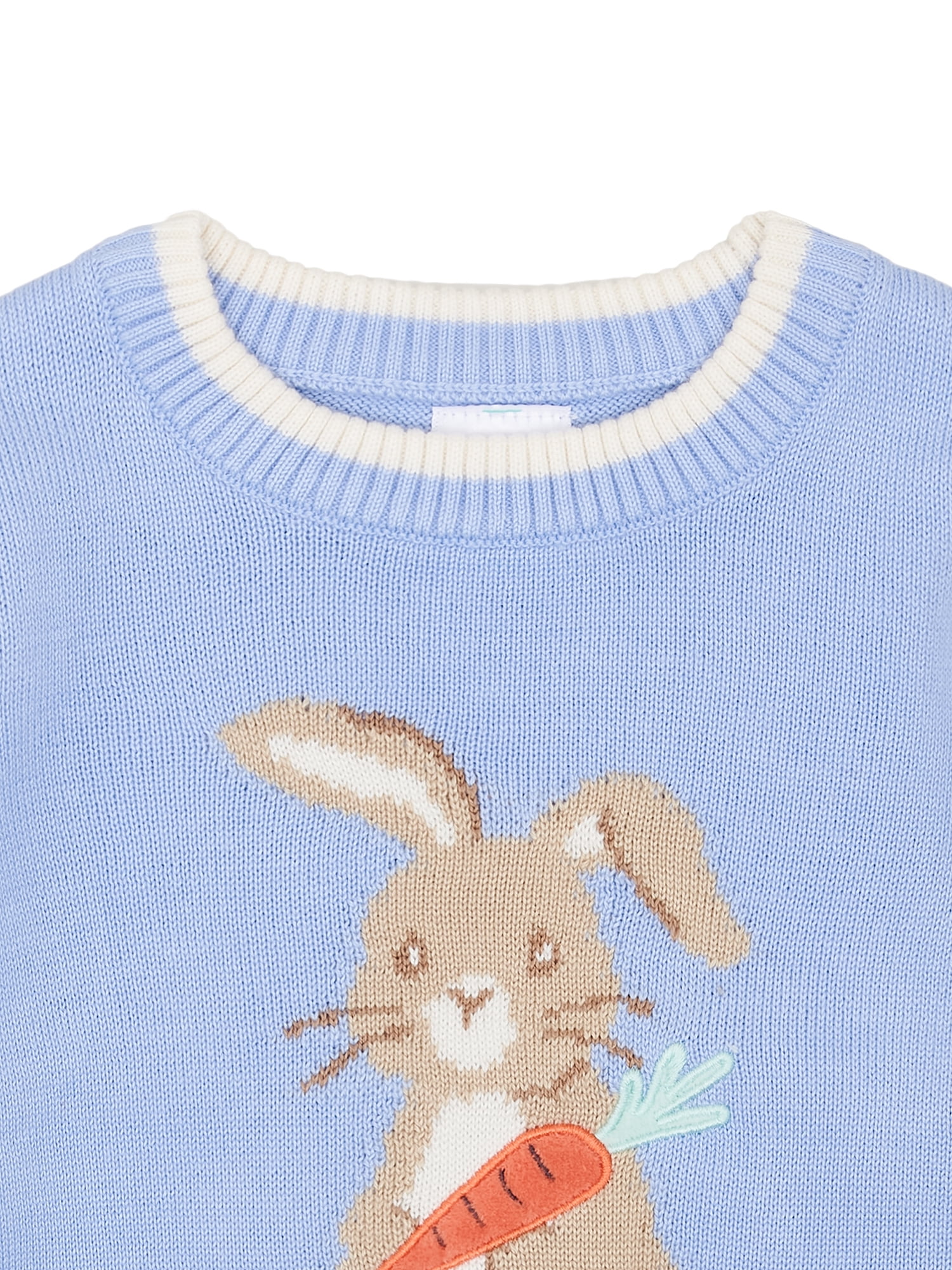 Way to Celebrate Toddler Long Sleeve Easter Sweater, Sizes 12M-5T