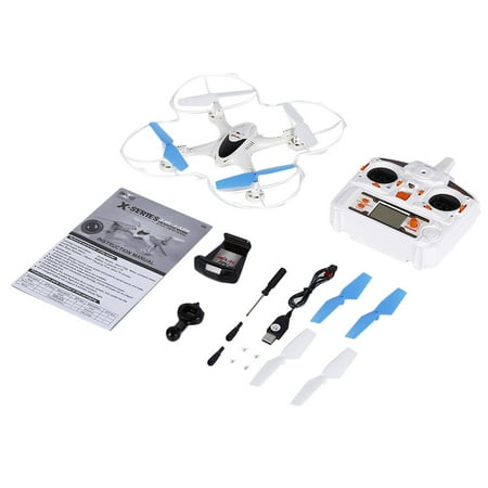White Original MJX X300C 2.4G 6-Axis Gyro wifi FPV RC Quadcopter dr one