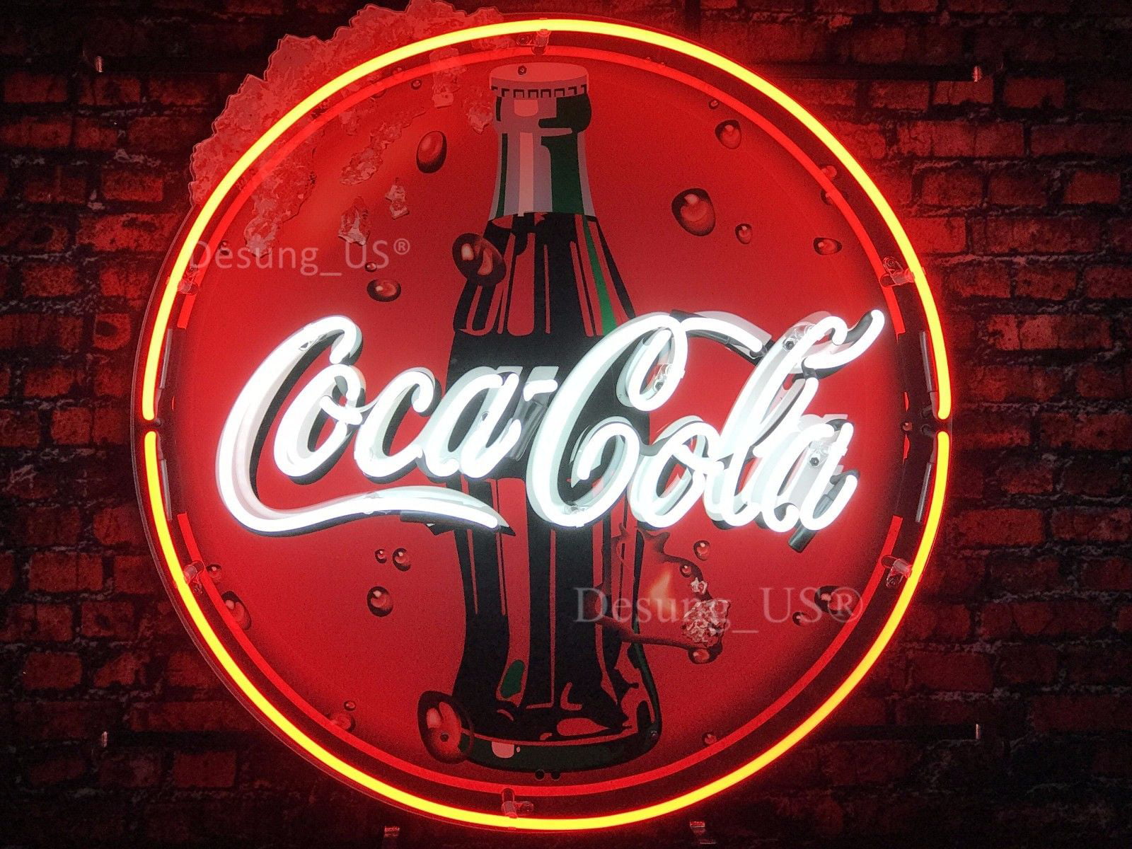 New Drink Coca Cola Drug Store Neon Light Sign 24"x16" Man Cave 