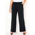 thumbnail image 3 of Catherines Women's Plus Size Petite Dream Drape Pull-On Knit Pant, 3 of 6