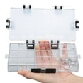 thumbnail image 3 of Caja de Acuarela Transparente, Fácil de USAR para USAR Suavemento la Caja de Acuarelas de 24 Cuadrículas Resistentes, 3 of 7