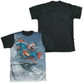 thumbnail image 2 of Superman In The Sky Unisex Adult Halloween Costume Sublimated T Shirt, 2 of 4