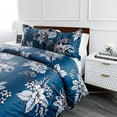 thumbnail image 5 of Southshore Fine Living, Inc. 100% Cotton Duvet Cover Set Twin/Twin XL, Comforter Cover, Floral Blue, 5 of 8
