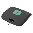 thumbnail image 1 of Bolsa de transporte para cables de herramientas de PVC, de cuero y ajuste universal, accesorio para vehículos con asa incorporada. Negro pequeño, 1 of 9