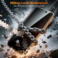 thumbnail image 4 of Protector de pantalla YMHML para iPhone 17 Pro Max, privacidad 25°, 3 unidades, 4 of 6