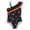 Black, variant on Kids Toddler Girls One Shoulder Swimsuit Ruffled Floral Bathing Suits One Piece Hawaiian Bikini Short Swimwear for 5-12 Years Old