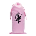 thumbnail image 1 of Bolsa de lona con cordón para guardar zapatos de ballet, resistente al desgaste, organizador de accesorios de ballet para niñas, bolsa portátil para zapatos, 1 of 8