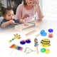 thumbnail image 2 of Instrumentos musicales para niños pequeños 16 instrumentos de percusión de madera para niños educación preescolar, 2 of 5