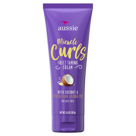 Aussie Miracle Curls Frizz Taming Cream (Best Curling Iron For Tight Curls)