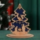 thumbnail image 1 of Cartel de Mesa Navideño Exclusivo Letrero de Madera para Mesa Adorno Decorativo para Salón Y Estante Centro de Mesa Festivo Adecuado para Regalo Decor Estilo C, 1 of 8