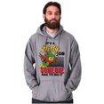 thumbnail image 5 of Woodsy Owl US Forest Service Cartoon Hoodie Sweatshirt Women Men Brisco Brands M, 5 of 6