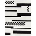 thumbnail image 2 of Bernini Modern Checkered Area Rug, 2 of 5