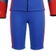 thumbnail image 5 of Traje de baño dividido para niños con cremallera frontal y protección solar, traje de buceo térmico para XL Azul, 5 of 9