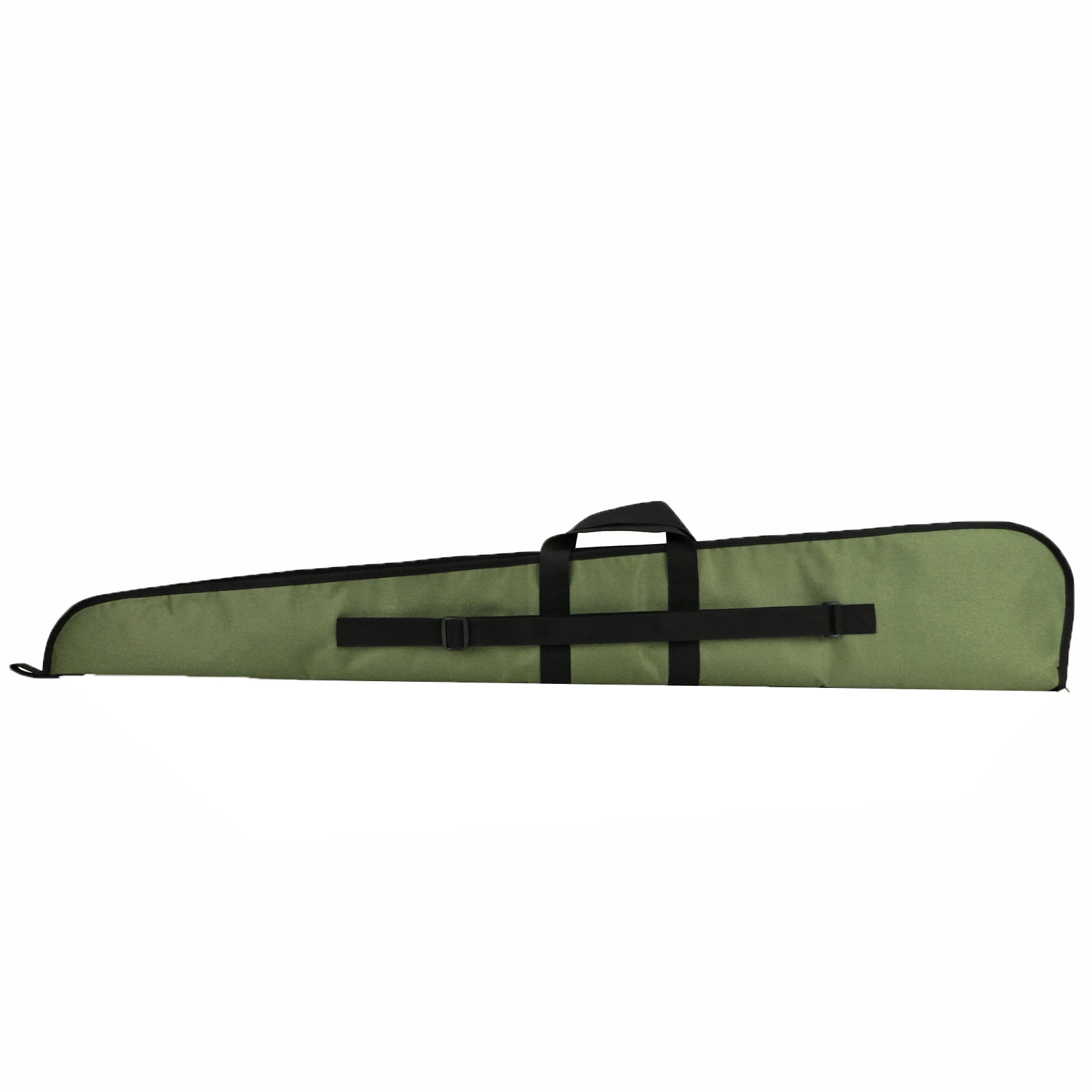 TOURBON Nylon Slip Carrying Case for Hunting Shotgun, Soft Padded Protective Bag with Pocket Green