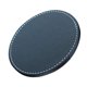 thumbnail image 4 of Juego de 6 posavasos de cuero para bebidas, alfombrilla redonda para taza para uso doméstico y en la cocina, color negro, 3,94 pulgadas Zhivalor SNFLD1093, 4 of 9