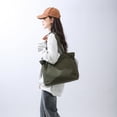 thumbnail image 4 of Bolso Ligero Mano Oxford Hombro Cincha Lateral Universitario Con Cordón para Mujer, 4 of 9