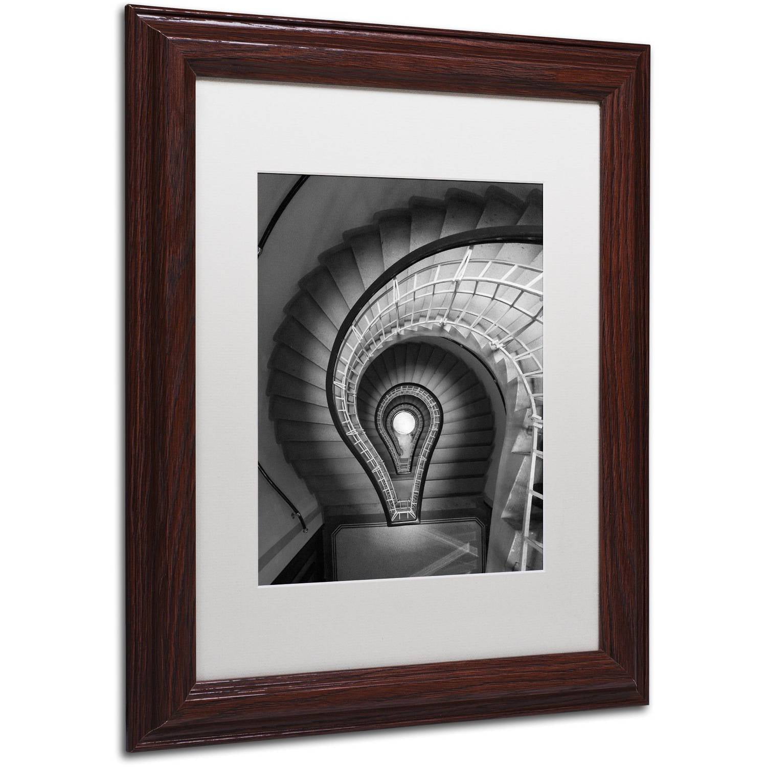 Moises Levy 'I Have An Idea' Matted Framed Art