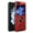 Red, variant on Case for Samsung Galaxy Z Flip 7 with Kickstand, 360° Rotate Ring Hybrid Rugged Bumper Shockproof Case Cover for Samsung Galaxy Z Flip 7 5G, Blue
