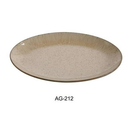 

12 x 8.25 in. Porcelain Coupe Platter - Pack of 12