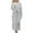 01_Grey, variant on HNMKIU Long Robe for Women Coral Thickened Bathrobe Flannel Winter Warm Sleeping Gown for Home and Spa 01_Grey,L