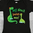 thumbnail image 4 of Inktastic My Nona Loves Me Grandson Dinosaur Boys Baby Bodysuit, 4 of 5