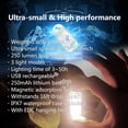 thumbnail image 2 of Llavero LED DoKeep USB Mini impermeable EDC, paquete de 2 unidades, 2 of 9