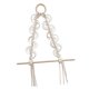 thumbnail image 4 of Portarrollos de papel higiénico de macramé tejido a mano, colgador de rollo de papel higiénico, portarrollos de papel higiénico de madera, toallero bo Sunnimix Soporte para papel higiénico, 4 of 8